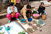 Luang Prabang, Laos - The day market.